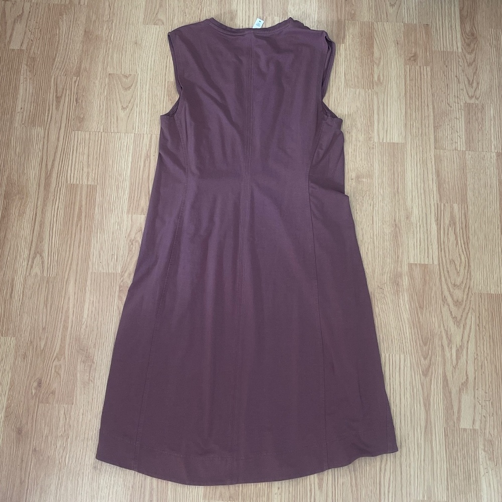 Athleta Del Ray Light Purple Mini Athletic dress mauve pockets Size Medium - Picture 8 of 10